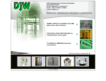 Tablet Screenshot of djw.pl